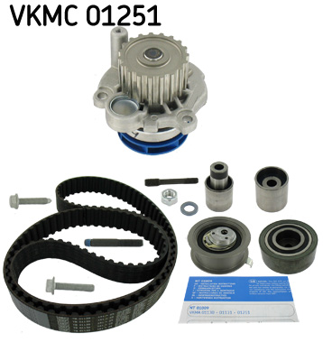 SKF VKMC 01251 Pompa acqua + Kit cinghie dentate